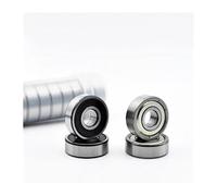 10pcs 100pcs 608 ZZ 2RS 8 * 22 * 7mm 608ZZ 2Z DDU 608RS Bearings 8 mm Inner Bore Roller Skate Skateboard Wheel Bearing IDGTTLDF(608 ZZ Premium,10Pcs)