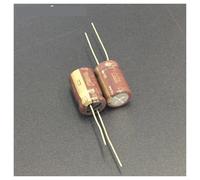 10pcs/100pcs 680uF 10V680uf 10x16mm Extra 10V680uF Audio Capacitor Brown Gold IDGTTLDF(100pcs)