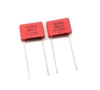 10PCS/100PCS Film Capacitor 100V 104 0.1UF 100nF MKS4 Pitch=7.5mm Audio DIY(100PCS)
