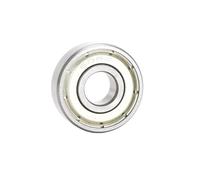 10pcs/100pcs Miniature Bearing 609ZZ 9 * 24 * 7mm 609 ZZ 2RS DDU Inner Diameter 9mm Chrome Steel Deep Groove Ball Bearings(609 ZZ Premium,10Pcs)