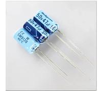 10Pcs/100pcs Rubycon TWSS (CEW) Blue 50V47uF Electrolytic Capacitor 6.3X11mm(100PCS)
