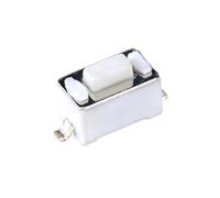 10PCS-100PCS Tact Switch Micro 2Pin 3X6 3 * 6 * 4.3mm 3 * 6 * 2.5mm White Red Button Tactile Push SMD Bulk Braid(4.3mm Braid,100pcs)