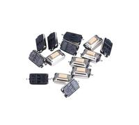 10PCS-100PCS Tact Switch Micro 2Pin 3X6 3 * 6 * 4.3mm 3 * 6 * 2.5mm White Red Button Tactile Push SMD Bulk Braid(2.5mm White Braid,20pcs)