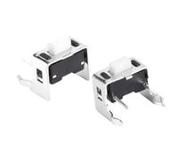 10PCS-100PCS Tact Switch Micro 2Pin 3X6 3 * 6 * 4.3mm 3 * 6 * 2.5mm White Red Button Tactile Push SMD Bulk Braid(5mm Bulk Vertical,20pcs)