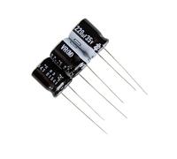 10PCS/100PCS VR Series 220uF/35V Electrolytic Capacitors 35V/220uF 10×12.5(100PCS)