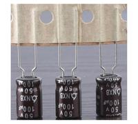 10pcs 100uf 50v long life electrolytic Capacitor 8 * 12mm 105°C BIANMTSW