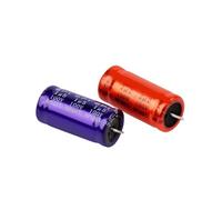 10Pcs 100V SPT Speaker Capacitor Horizontal Frequency Divider Crossover Polypropylene Non-Polarity 1.5 2.2UF 3.3UF 4.7UF 5.6UF(100V100UF 16x34)