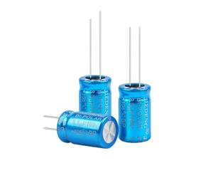 10Pcs 100V Vertical Speaker Capacitor MKP Frequency Divider Crossover Polypropylene Non-Polarity Capacitor 1.5UF 2.2UF 3.3UF(100V100UF 14x26)