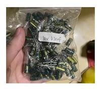 10PCS 100V47UF 470UF10V 470UF100V high frequency low resistance direct plug electrolytic capacitor(470UF 10V)