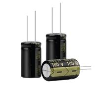 10Pcs 100V680UF 18x30 Aluminum Electrolytic Capacitor High Frequency Low ±10% 2000Hours 105℃ DIY Capacitors CZAOINCU