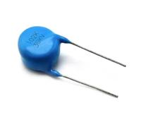 10pcs 102K 30KV high voltage capacitor 0.001UF 1NF straight plug 30000V blue round AUOQKQUT