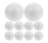 10pcs 10cm Balls Craft White Foam Balls Balls Modeling Round Balls Art Craft Decoration for Party DIY Decoration