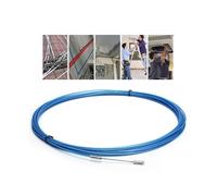 10Pcs 10m Electric Spiral Cable Push Puller Conduit Snake Cable Rodder Fish Tape Wire Guide