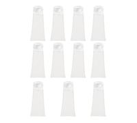 10PCS 10ml/15ml Clear Refillable Plastic Tubes - Reusable & Convenient for Shampoo, Shower Gel, Lotion ¨C Travel Size Mini Bottles Pack - Environmentally - 15g