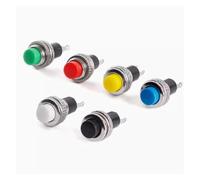 10pcs 10mm Momentary ON OFF Push Button Switch DS-314 DS-316 Self Return Switch(DS-316 black)