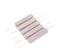 10PCS 10W Cement resistance 1~10k ohm 1 2 5 8 10 100 1K 10K ohm Cement resistor NWPNLXEA(10W 3 ohm)
