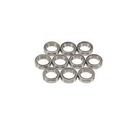 10pcs 10x15x4mm Deep Groove Ball Bearings Miniature Bearing