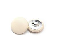 10Pcs 11/15/20/25/30mm Leather Covered Shank Buttons - Coat Windbreaker Clothing Sewing Buttons,Beige,11mm 10Pcs