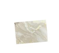 10pcs 11.2x16.2cm Paper Packaging Marble Print Green Red Grey Letter for Weddings or Other Events(10pcs Beige)