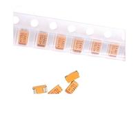10pcs 1206 Type A SMD Tantalumcapacitor 0.33uF 0.47uF 1uF 2.2uF 3.3uF 4.7uF 10uF 22uF 33uF 47uF 100uF 220uF 6.3V 10V 16V 25V 35V CZAOINCU(100uF 6.3V A)