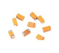 10pcs 1206 Type A SMD Tantalumcapacitor 0.47uF 1uF 2.2uF 3.3uF 4.7uF 10uF 22uF 33uF 47uF 100uF 220uF 4v 6.3V 10V 16V 25V 35V 50V BIANMTSW(100uF 6.3V A)