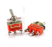 10Pcs 12mm Toggle Switch Toggle Rocker Switches E-TEN1121 3PIN ON-ON 15A 250V