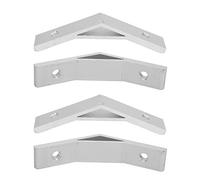 10pcs 135 Degree Angle Bracket, 20 / 30/ 40 Series Aluminum Extrusion Profile Accessories, 135deg Joint Connector Brace for T-Slot Frames 2020-100100 Model (2020-135 Degrees)