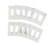 10PCS 135 Multipurpose Slide Mounts in White | Texture, Reversal Film Holder, Suitable for Artists, Educators and Collectors, Safe Storage