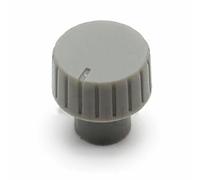 10pcs 14X14.5MM Plastic Switch Knob Cap Potentiometer Power Amplifier Volume Adjustment Knob Suitable For Flower Shaft 6MM,Gray