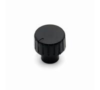 10PCS 14X14.5MM Plastic Switch Knob Cap Potentiometer Power Amplifier Volume Adjustment Knob Suitable For Flower Shaft 6MM,black