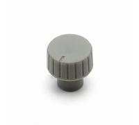 10PCS 14X14.5MM Plastic Switch Knob Cap Potentiometer Power Amplifier Volume Adjustment Knob Suitable For Flower Shaft 6MM,gray