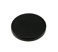 10Pcs 15-30mm Resin Shank Buttons - Single Hole Round Coat Apparel Sewing Buttons,Black,15mm