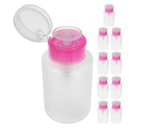 10pcs 150ml Pink Refillable Push down Dispenser Bottles