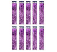 10PCS 15cm X 1M Shimmering Fringe Streamers Easy Cutting Christmas Decor for Window Doors Wall Functional Party Wedding Tassels String