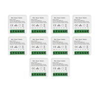 10PCS 16A Wifi Smart Switch Switches Module 2 Way Control Work with Tuya Life Home