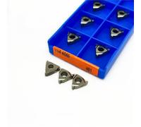 10PCS 16ER 16IR 11ER 11IR AG60 H01 Thread Cutter External Turning Tool Carbide Inserts Lathe Cutting Machine(11IR AG60 H01)