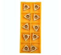 10pcs 16ER AG60 BMA Threading Inserts Carbide For CNC Lathe Tool Holders, External Thread Milling Tips For Steel And Cast Iron Cutting, Finishing Machining