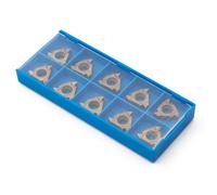 10pcs 16ER AG60 External Thread Carbide Inserts 10pcs 16Er High grip strength easy to replace designed for long lasting use with proper durability and consistent