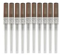10PCS 16G Piercing Needles, Professional Catheter Piercing Needle Kit for Ear, Nose, Lip, Tongue, Belly, Nipple, Stainless Steel Sharp Point Design for Precise Piercing, DIY Body Piercing Supplies
