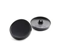 10Pcs 18-25mm, Black, Gold, Silver Metal Buttons, Suitable for Coats, Sweaters, Windbreakers, Etc., Sewing Accessories,25mm
