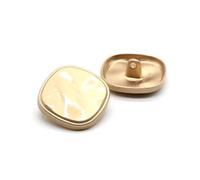 10Pcs 18-25mm, Black, Gold, Silver Metal Buttons, Suitable for Coats, Sweaters, Windbreakers, Etc., Sewing Accessories,25mm