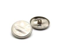 10Pcs 18-25mm, Black, Gold, Silver Metal Buttons, Suitable for Coats, Sweaters, Windbreakers, Etc., Sewing Accessories,25mm