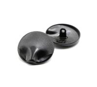 10Pcs 18-25mm, Black, Gold, Silver Metal Buttons, Suitable for Coats, Sweaters, Windbreakers, Etc., Sewing Accessories,25mm