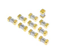 10pcs 1808 125V SMD Fast Blow Fuse 62mA 100mA 125mA 200mA 250mA 375mA 500mA 0.5A 630mA 750mA 2410 Ultra-Rapid Fuses Protected circuits (Color : 630ma 0.63a 125v)