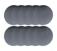 10pcs 180mm Wet Dry Sanding Discs Silicon Carbide Sandpaper Pads Grit 60-800 For Metal Wood Stone Polishing 7 Inch(10pcs 60#)