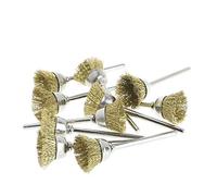 10Pcs 18mm Brass Wire Wheel Brushes for Grinder Rotary Tool Accessories Set Tools Accessories Kit