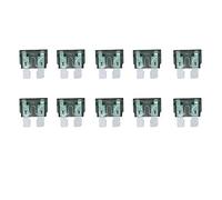 10PCS 1A Medium size Auto fuse, Automotive Fuses Blade,The fuse Insurance insert The insurance of xenon lamp piece Lights Fuse