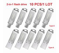 10PCS/1LOT SANDISK ULTRA Dual Drive Luxe USB Type-C Flash Drive 64GB/128GB/256GB/512GB/1TB USB 3.2 Pendrive SDDDC4 up to 400MB/s