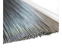 10pcs 1m 1.1 1.2 1.3 1.4 1.5 1.6 1.7 1.8 2 Mm Straight Stainless Steel Wires Rods, 1000mm Long Hard Steel Wires(1.8x1000mm)