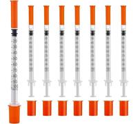 10Pcs 1ML Multi-purpose Precision Distribution Measuring Tools 30g 8mm Lab Accessories Individually Sealed Packaging Dispensing Tool for Liquid Separation Pets Feeding